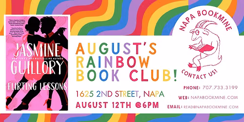 Rainbow Book Club: Flirting Lessons by Jasmine Guillory