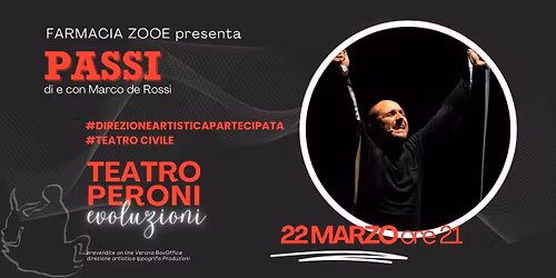 Passi, EVOLUZIONI al Teatro Peroni