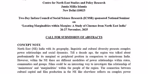 Two-Day ICSSR sponsored National Seminar