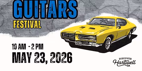 Cars & Guitars 2026