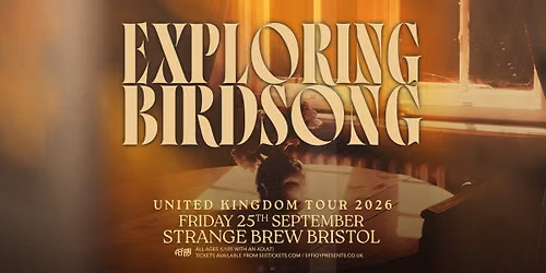 Exploring Birdsong at Strange Brew, Bristol