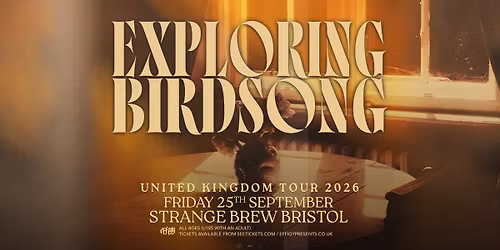 Exploring Birdsong at Strange Brew, Bristol