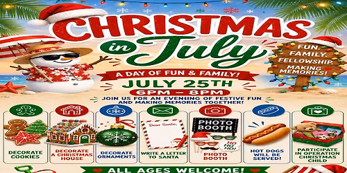 Christmas In July! 