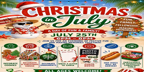 Christmas In July! 