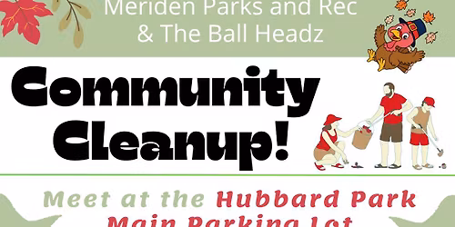 Community Clean Up at Hubbard Park!