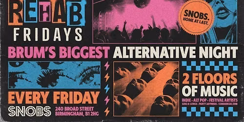 Rehab Friday @ Snobs [240] : 9th Oct