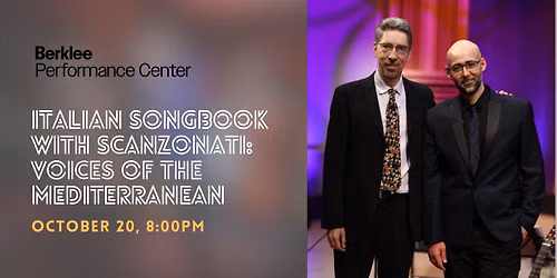 Italian Songbook with Scanzonati: Voices of the Mediterranean