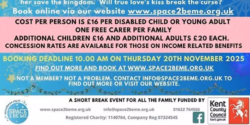 Tunbridge Wells Panto - Relaxed Performance