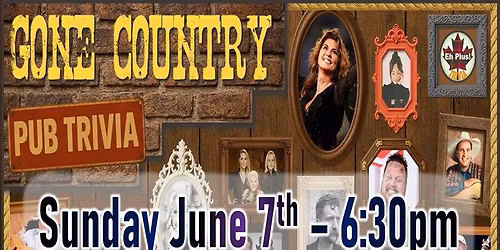 Gone Country! - Music Pub Trivia