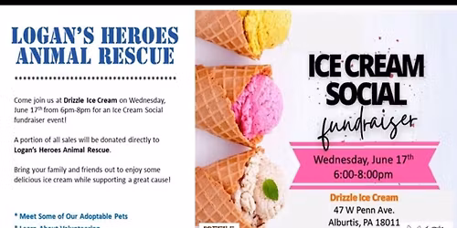 Ice Cream Social Fundraiser 