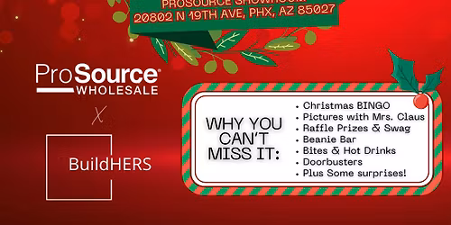 BuildHERS Holiday Bash: Ugly Sweater Soir\u00e9e