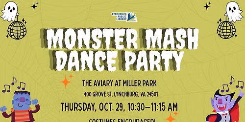 Monster Mash Dance Party!