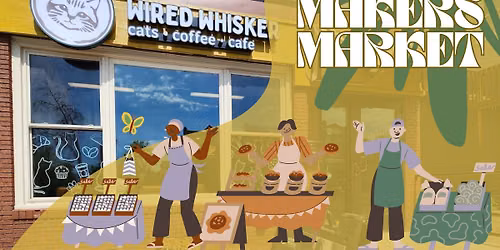 \ud83e\uddf6Makers Market on the Patio at Wired Whisker Cat Cafe