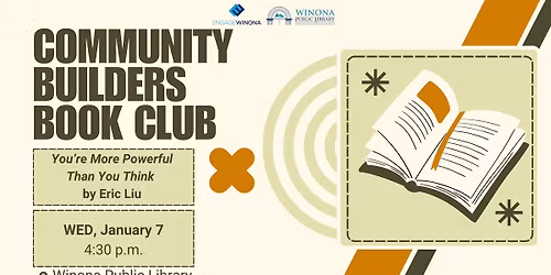Community Builders Book Club - You\u2019re More Powerful Than You Think by Eric Liu