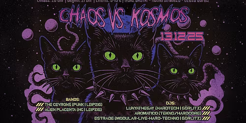 Chaos vs. Kosmos \u2013 von Punk bis Tekno