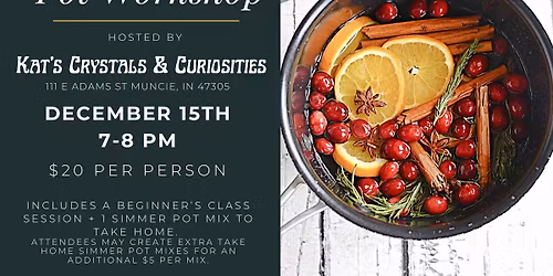 Yule Simmer Pot Workshop