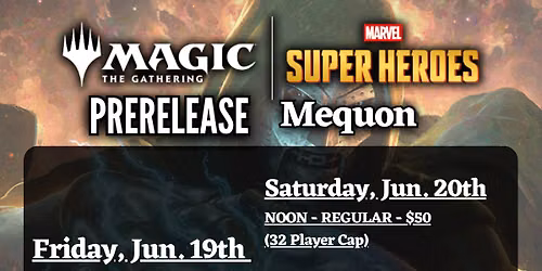 Marvel Super Heroes Prerelease