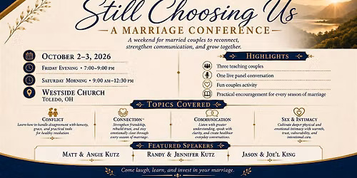 Still Choosing Us - Marriage Conference
