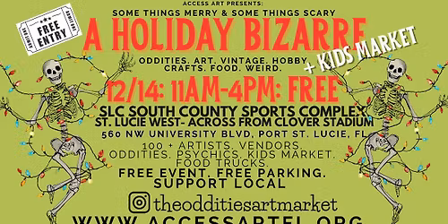A Holiday Bizarre + Kids Market