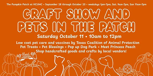 Pets in the Patch and Craft Show