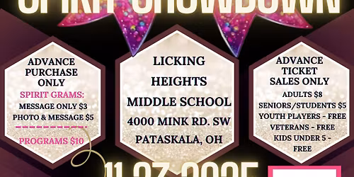 LHYSL Battle of the Bows Cheer Competition 2025