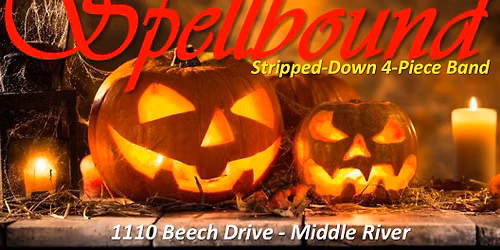 PRE-HALLOWEEN WKND KICK-OFF PARTY @ CARSON\u2019S CREEKSIDE W\/SBSD:  SPELLBOUND Stripped-Down!!