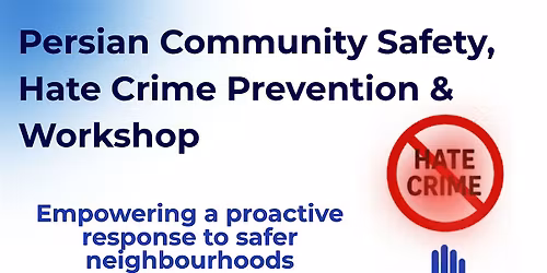 Persian Community Hate Crime Prevention Workshop
