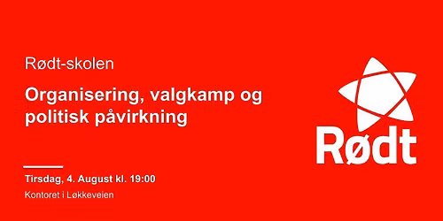 Organisering, valgkamp og politisk p\u00e5virkning