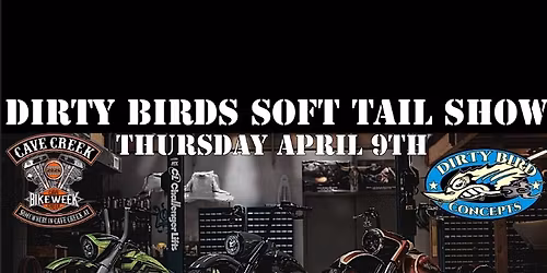 Dirty bird softail show