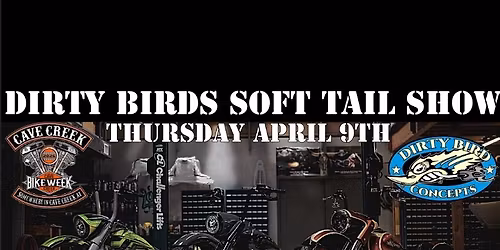 Dirty bird softail show