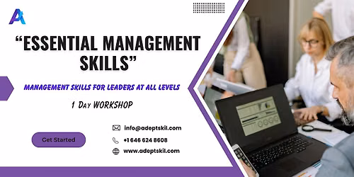 Essential Management Skills Training \u2014 Calgary, AB | 1 Day Workshop