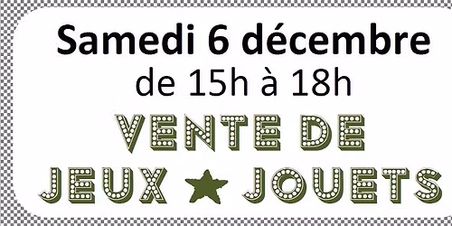 APRÈS-MIDI : Braderie de Noël