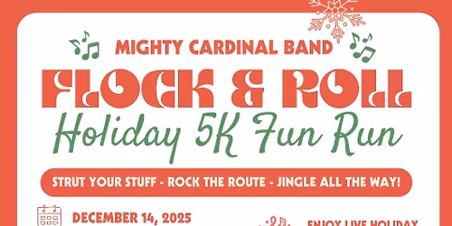 Flock & Roll Holiday 5K \u201cFundraiser\u201d