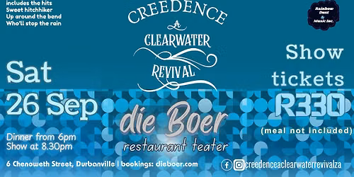 CREEDENCE - a CLEARWATER REVIVAL
