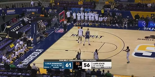 Appalachian State Mountaineers at Old Dominion Monarchs Mens Basketball