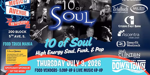 10 of Soul: July 9th 