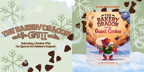 The Bakery Dragon and the Giant Cookie book launch