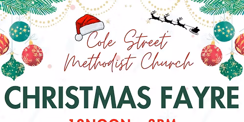 Christmas Fayre at Cole Street