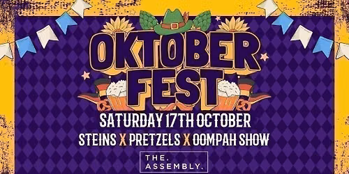 OKTOBERFEST LEAMINGTON Saturday 17\/10\/26
