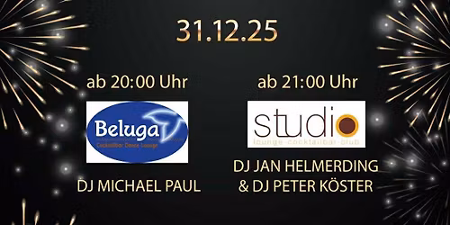 Silvester im Beluga & Studio 