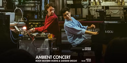 Ambient Concert door Iskander Moens & Sarshar Ghozat