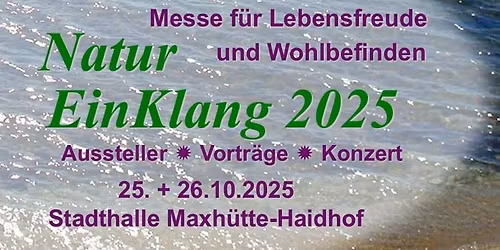 NaturEinKlang 2025 - Messe f\u00fcr Lebensfreude und Wohlbefinden