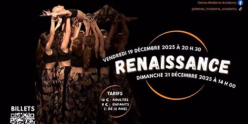 RENAISSANCE - Spectacle chor\u00e9graphique
