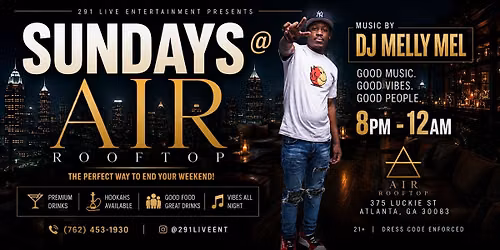 Sundays @ Air Rooftop