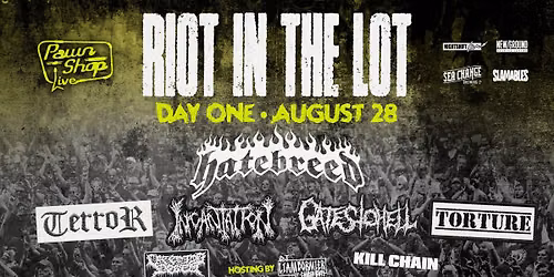 RIOT IN THE LOT DAY 1: HATEBREED