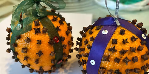 Christmas Pomander Workshops