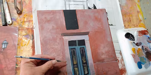 Doors of San Miguel de Allende painting workshop 