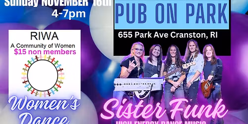 SF featured performer at the Rhode Island Women\u2019s Association at Pub on Park 