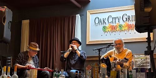 Billy Brandt w\/Mike Lisi on harp & Dave Falk on dobro at Oak City Grille - Free Parking & No Cover