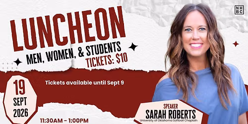 Luncheon w\/ Sarah Roberts